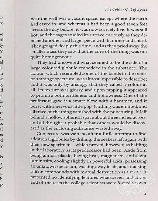 【中商原版】企鹅科幻系列 星之彩 洛夫克拉夫特天外短篇集 The Colour out of Space 英文原版 H P Lovecraft 科幻 流行 商品图6