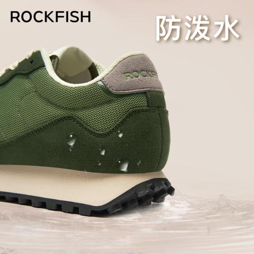 Rockfish 英国301复古慢跑厚底运动鞋防泼水情侣华夫休闲鞋 商品图3