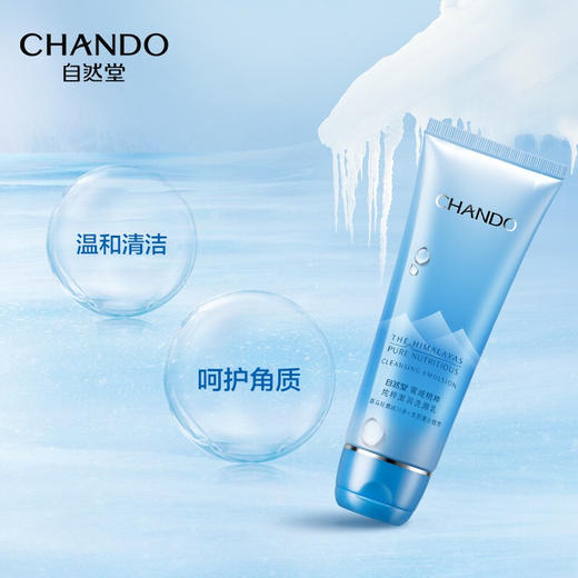 自然堂-雪域精粹-纯粹滋润洗颜洁面霜125g 商品图1