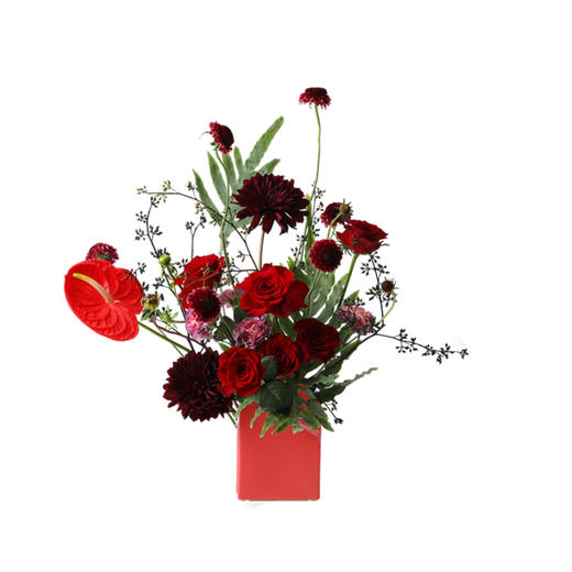 【七夕奖品】RE调香室×花加 联名花椒玫瑰鲜花花束 商品图0