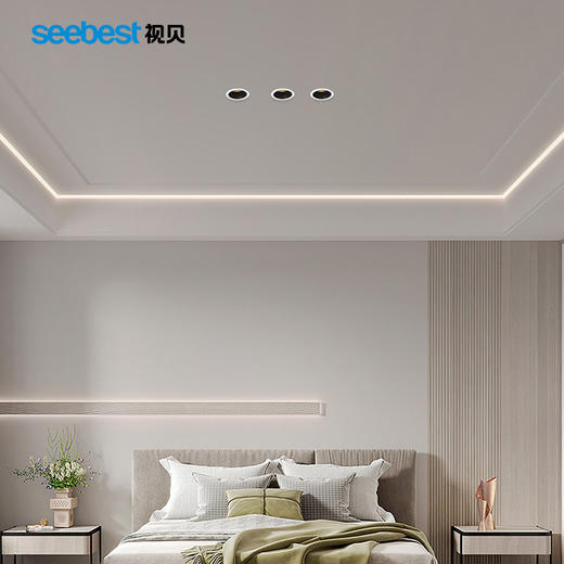 星瑶洗墙灯/SN-TD-9W /深灰色+砂黑杯 商品图3