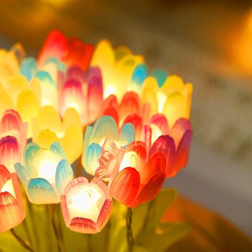 新款手工制作DIY材料包桌面小摆件女生宿舍创意生日礼物卧室花灯 商品图3