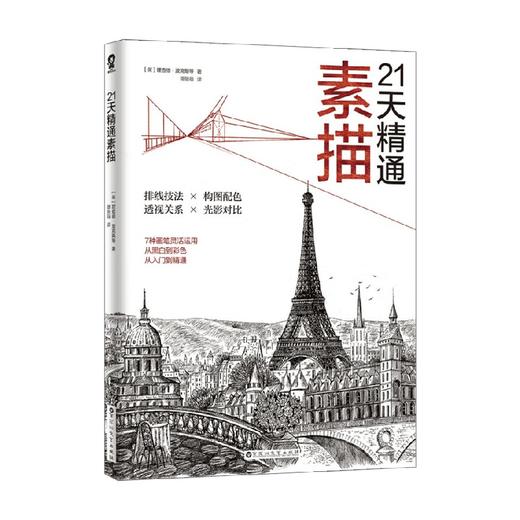 21天精通素描 理查德·波克斯 著 绘画 商品图0