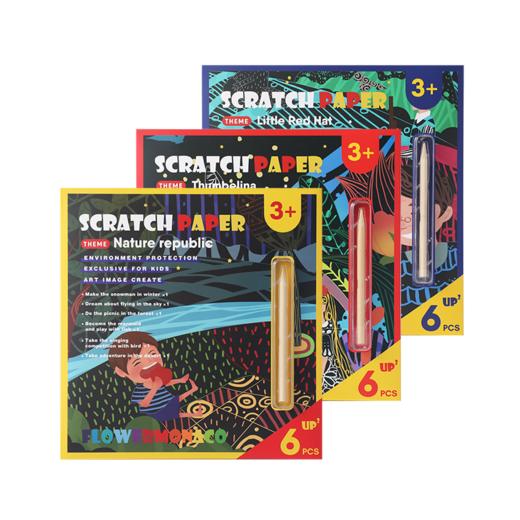 花芽FM600171Flower monaco刮画套装
 scratch cards suit 商品图1