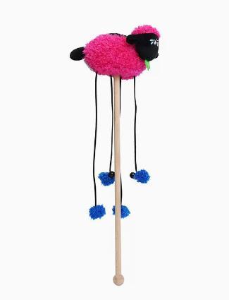 【已绝版】秃秃羊逗猫棒-玫羊羊 商品图0