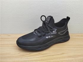 豪行秋冬新款12342915网面鞋时尚休闲男鞋运动鞋单鞋专柜正品