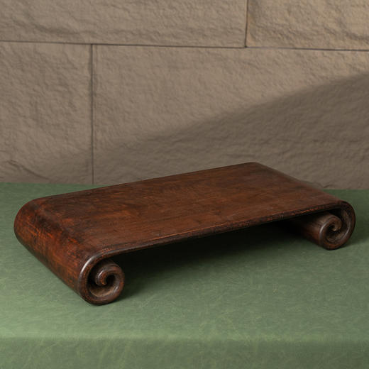 清 红木书卷几摆件 商品图1