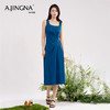 【商场同款】阿菁娜方领设计感吊带连衣裙A30X112089 商品缩略图4