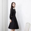 诗梦黑色撞色连衣裙 商品缩略图2
