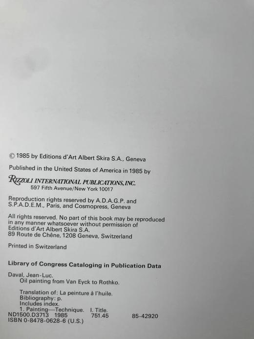 油画史：从凡·艾克到罗斯科（馆藏） 86幅彩色38幅黑白插图 精装大16开 商品图4