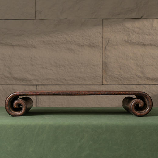 清 红木书卷几摆件 商品图0