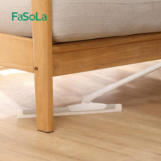 FaSoLa 铝合金玻璃刮水器伸缩杆地板瓷砖刮刀子挂条刮水清洁工具 商品图2