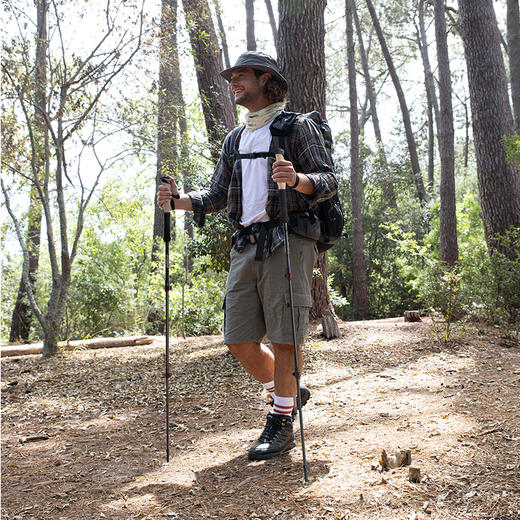 Naturehike挪客三节伸缩碳素登山杖户外徒步登山男女碳纤维手杖 商品图6