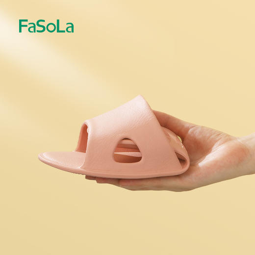 FaSoLa 可折叠拖鞋女便携式旅行沙滩鞋出差酒店洗澡防滑一次性拖鞋 商品图9