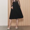 EITIE爱特爱秋季新款气质通勤显瘦百搭伞裙高腰半身裙7106807 商品缩略图2