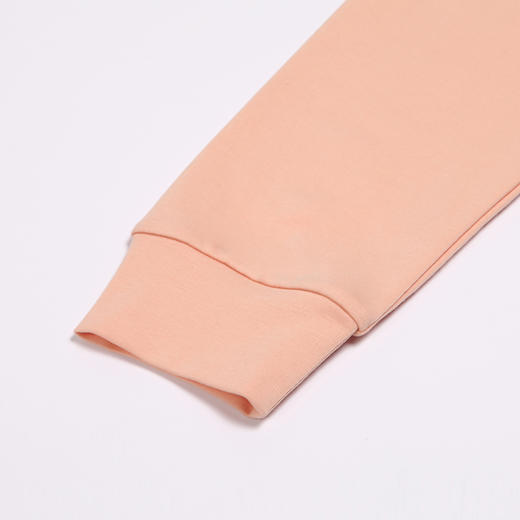 都市丽人舒适外出女士睡衣40支CVC双面棉质薄款长袖长裤类家居服套装LH30B8 商品图6