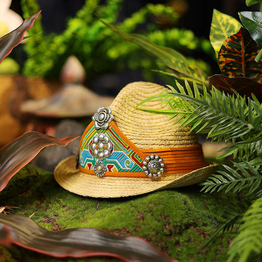 绁尘羁民族风编织帽 | 现货加急发 | 杨老师同款 商品图2