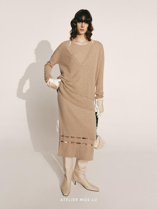 【奇幻魔方】短绒压纹环保皮草造型多变小包23ZB10B 商品图1