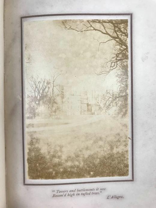 约19世纪后期 弥尔顿诗集 6幅手工贴图 漆布精装32开 商品图8