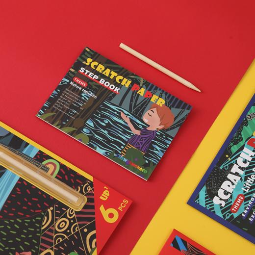 花芽FM600171Flower monaco刮画套装
 scratch cards suit 商品图5