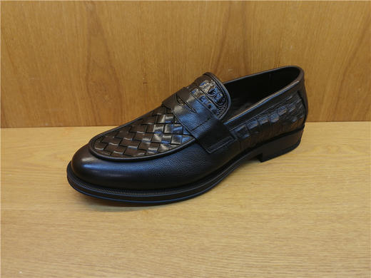 豪行春季新款11159376纯皮真皮商务休闲男鞋皮鞋单鞋专柜正品 商品图0