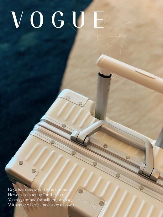 【出行必备】新款日本OMECHOO行李箱多功能铝框拉杆箱静音万向轮商务旅行箱 商品图5