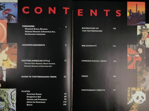 美国风格：招贴画、海报图集 141幅彩色插图 精装16开 商品图5