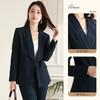 【简约精致】罗蒙女式西服商务通勤经典百搭舒适长袖西服外套女 商品缩略图4