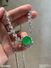 老坑高冰艳绿蛋面套链【3092008】具体价格微信咨询 商品缩略图8