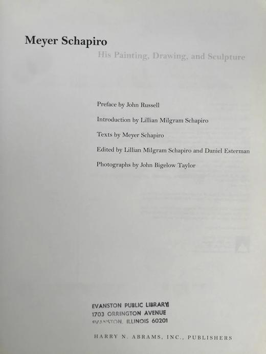 迈耶·夏皮罗艺术作品图集 203幅插图（53幅彩色） 精装16开 商品图3