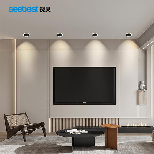 星瑶洗墙灯/SN-TD-9W /深灰色+砂黑杯 商品图0