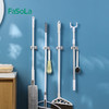 FaSoLa 拖把壁挂夹扫把挂钩固定架拖布免打孔卫生间多功能置物架神器 商品缩略图1