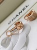 Ch@nel Coco crush系列菱格纹耳环，18K真金厚金，重工打造！菱格线条的棱角感与zp一致顽美视觉效果。 商品缩略图8