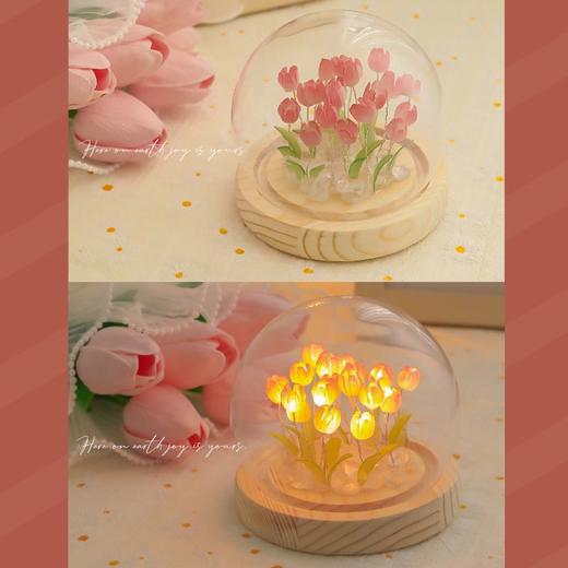 新款手工制作DIY材料包桌面小摆件女生宿舍创意生日礼物卧室花灯 商品图1