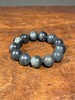 和田青花料墨玉圆珠手链，顺丰包邮 商品缩略图1