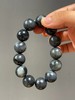 和田青花料墨玉圆珠手链，顺丰包邮 商品缩略图13