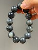 和田青花料墨玉圆珠手链，顺丰包邮 商品缩略图8
