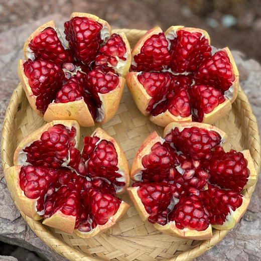 【超值9斤装！突尼斯软籽石榴】 新鲜现摘水果足量品质保障。苏北大凉山特产健康 商品图1