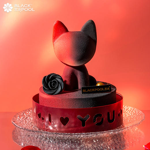 （抖音验券专用）【挚爱喵】香草杏桃莓果慕斯（炫酷黑）验券不成功不发货，选择款式，备注抖音电子券码，下单支付0.01元即可 商品图1