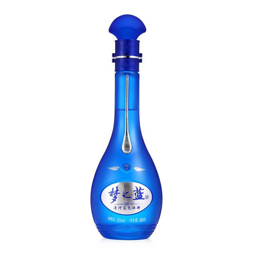 【高端礼赠】洋河蓝色经典 梦之蓝 绵柔浓香型 白酒 M6 52度500ml*2瓶礼盒装 500ml*2*4原箱装 商品图2