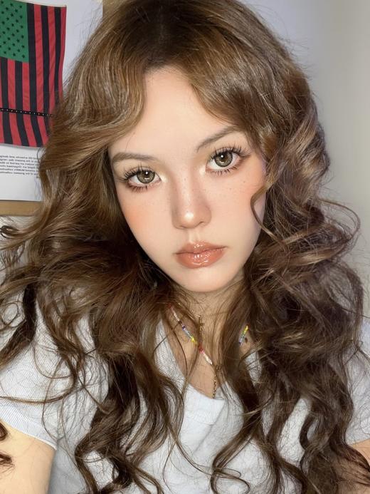 loveiikira日抛 大地精灵 棕 14.5mm 日抛无售后！！非离子 商品图8