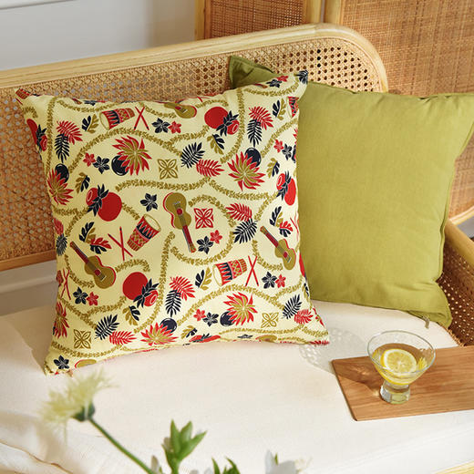 墨西哥风情靠包客厅软包轻奢复古靠枕腰枕 商品图1