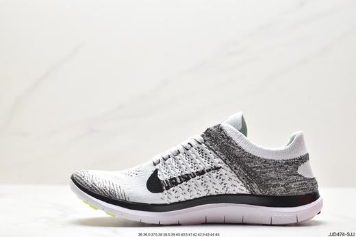 耐克NIKE Epic React Flyknit 4.0赤足飞线经典运动跑鞋631053-001男女鞋 商品图2