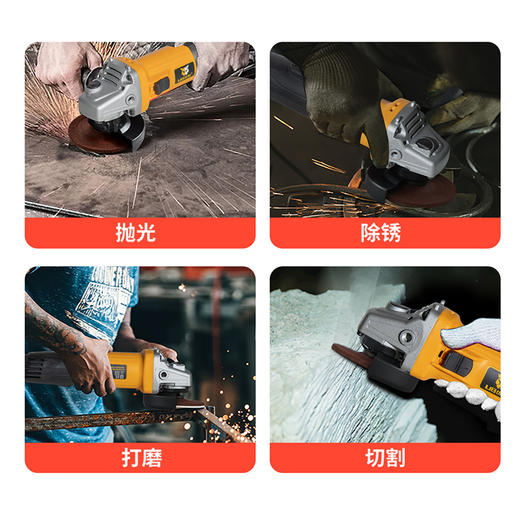 优豹7860角磨机960w 商品图8