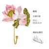 欧式立体花卉挂钩无痕钉浮雕玫瑰花衣帽钩置衣厨房玄关挂衣钩单钩 商品缩略图5