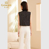 Gowani乔万尼新品无袖衬衫商场同款简约波点设计ET3H643501 商品缩略图3