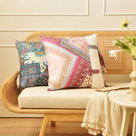 波西米亚绑带两用靠包客厅软包轻奢复古靠枕腰枕