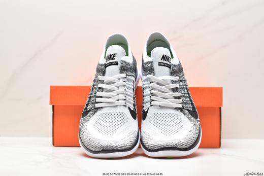 耐克NIKE Epic React Flyknit 4.0赤足飞线经典运动跑鞋631053-001男女鞋 商品图7