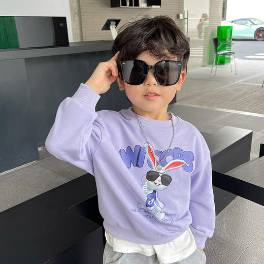 【时尚男童❗️卫衣儿童打底衫】秋装男宝宝长袖上衣秋男婴童装男士父亲节礼物新年礼盒年货礼盒 商品图2