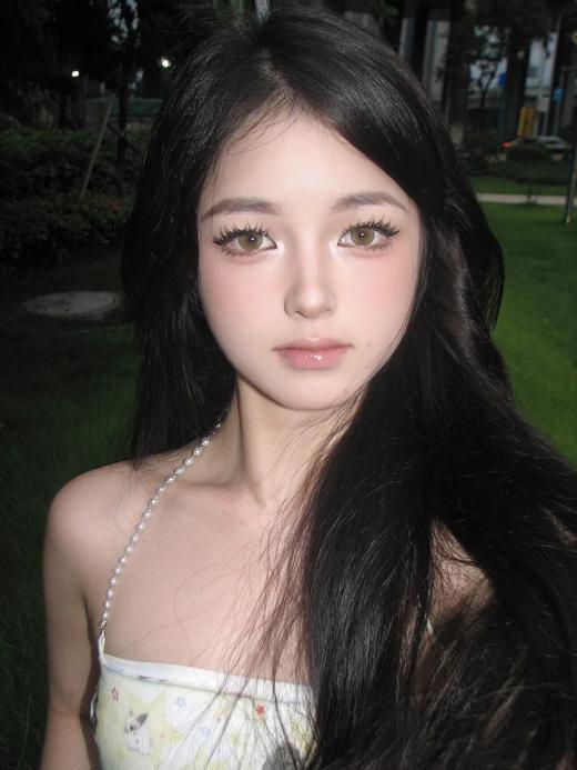 loveiikira半年抛 琉璃心 棕 14.2mm 非离子 双版本 半年抛两片装 商品图5